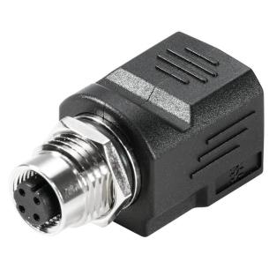 yes shielding m12 2 connection rj45 1 connection ip67 adapter plug rj45