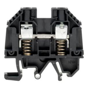 2 connections of number v 690 a 57 mm2 10 black connection screw block terminal feed-through