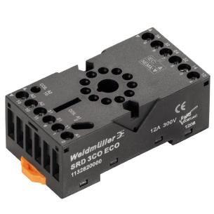 connection screw a 12 contact co 3 ip20 socket relay