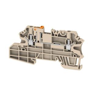 1 levels of number 2 connections of number v 500 a 20 mm2 5 2 beige dark connection screw terminal test-disconnect