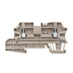 2 connections of number v 800 a 24 mm2 5 2 beige dark connection screw block terminal feed-through