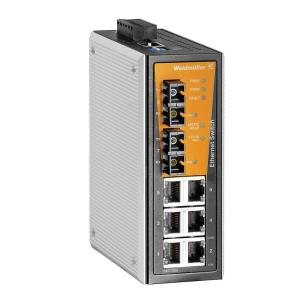 ie-sw-vl08mt-6tx-2scs managed 100 2xfiber 100 6xrj45 switch industriel