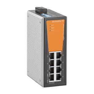ie-sw-vl08t-8gt unmanaged 1000 100 10 8xrj45 switch industriel