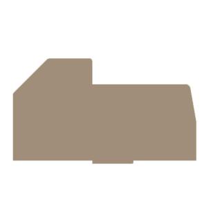 yes snap-on wemid v-0 mm 5 1 width mm 75 40 height beige dark terminals for plate end