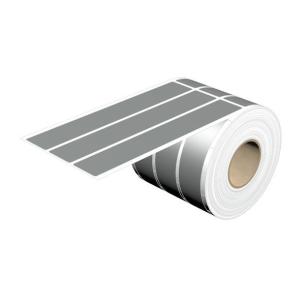 c 150 -40 silver polyester without characters printed mm 24 width marking device