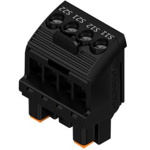box connection yoke clamping 4 poles of number mm2 31 3 00 5 mm in pitch a 10 v 320 connection wire connector pcb