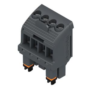 box connection yoke clamping 4 poles of number mm2 31 3 00 5 mm in pitch a 10 v 320 connection wire connector pcb