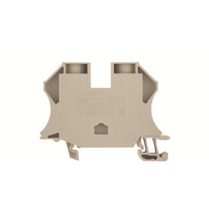 2 connections of number v 500 a 125 mm2 35 beige dark connection screw block terminal feed-through