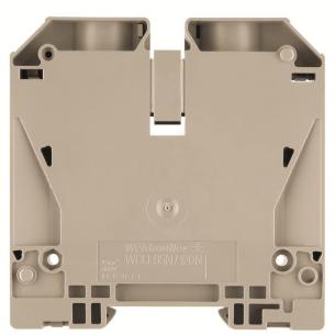 2 connections of number v 1000 a 269 mm2 120 beige dark connection screw block terminal feed-through