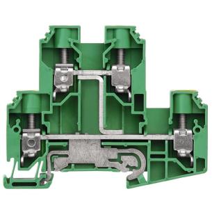 wemid v-0 35 ts 2 levels of number 4 connections of number v 800 mm2 10 yellow green connection screw terminal pe multi-tier