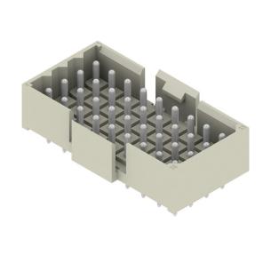 box connection solder tht 36 poles of number 00 5 mm in pitch a 14 v 320 connection board connector pcb