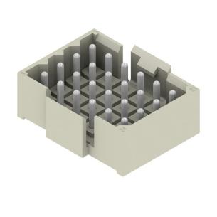 box connection solder tht 24 poles of number 00 5 mm in pitch a 14 v 320 connection board connector pcb