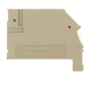 no snap-on wemid v-0 mm 5 2 width mm 4 45 height beige dark terminals for plate end