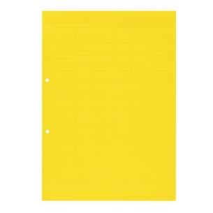 vertical and horizontal without characters printed yellow marking terminal