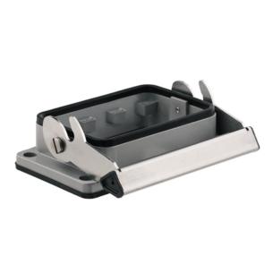 condition plugged in ip65 9 size installation side lower clamp end-locking housing bulkhead connectors industry housing