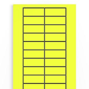 c 93 -29 yellow webbing fibre acrylic-coated neutral without characters printed mm 56 width marking device