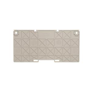 wemid v-0 mm 3 width mm 8 155 height beige dark terminal plate partition