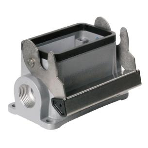 condition plugged in ip65 4 size installation side lower clamp end-locking housing base connectors industry housing