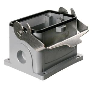 condition plugged in ip65 12 size installation side lower clamp end-locking housing base connectors industry housing