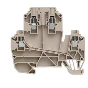 2 levels of number 4 connections of number v 500 a 24 mm2 5 2 beige dark connection screw terminal test-disconnect