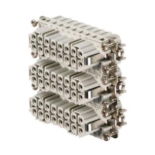 5 size installation connection crimp 16 poles of number a 16 v 250 female connectors plug-in industry insert contact