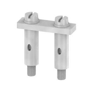 mm 2 width no insulated 00 11 mm in pitch 2 poles of number a 41 grey silver in screwed when terminal cross-connector