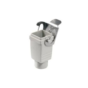 condition plugged in ip65 1 size installation side lower on clamp side-locking housing mounting screw connectors industry housing