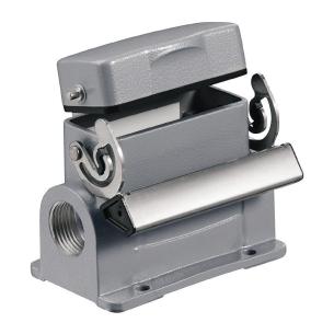 condition plugged in ip65 2 size installation side lower clamp end-locking housing base connectors industry housing