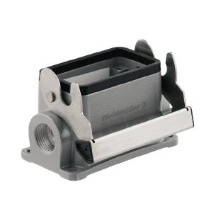 condition plugged in ip65 4 size installation side lower clamp end-locking housing base connectors industry housing