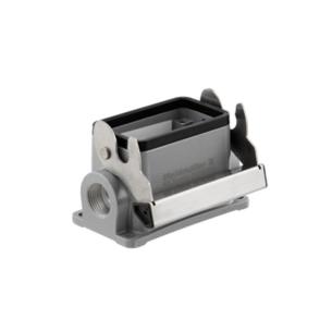 condition plugged in ip65 4 size installation side lower clamp end-locking housing base connectors industry housing