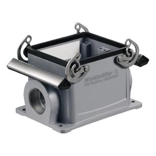 condition plugged in ip65 10 size installation side lower on clamp side-locking housing base connectors industry housing