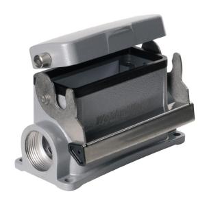 condition plugged in ip65 6 size installation side lower clamp end-locking housing base connectors industry housing