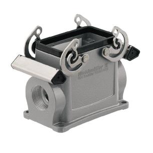 condition plugged in ip65 4 size installation side lower on clamp side-locking housing base connectors industry housing