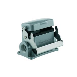 condition plugged in ip65 4 size installation side lower clamp end-locking housing base connectors industry housing