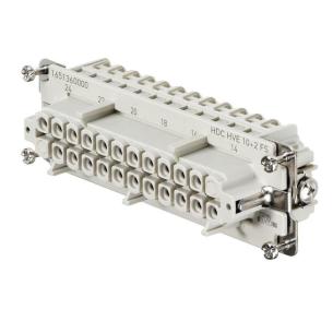 8 size installation connection tension-clamp 12 poles of number a 20 v 830 female connectors plug-in industry insert contact