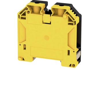 2 connections of number v 1000 a 150 mm2 50 yellow black connection screw block terminal feed-through
