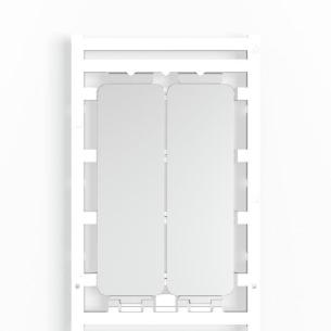 c 60 -40 silver 66 polyamide without characters printed mm 85 width marking device