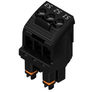 box connection yoke clamping 3 poles of number mm2 31 3 00 5 mm in pitch a 10 v 320 connection wire connector pcb