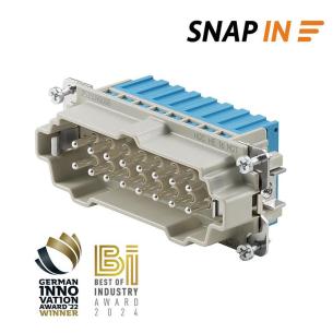 6 size installation in snap 16 poles of number a 16 v 500 male connectors plug-in industry insert contact