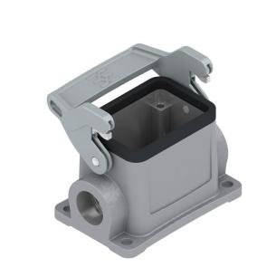 condition plugged in ip65 3 size installation side lower clamp end-locking housing base connectors industry housing