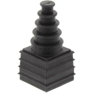 black deep tpe c 120 c -40 mm 11 mm 2 system entries cable grommet cable slotted