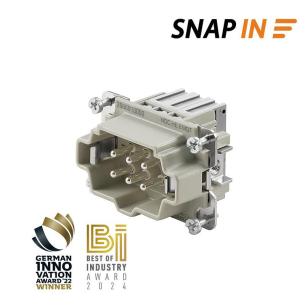 3 size installation in snap 6 poles of number a 24 v 500 male connectors plug-in industry insert contact