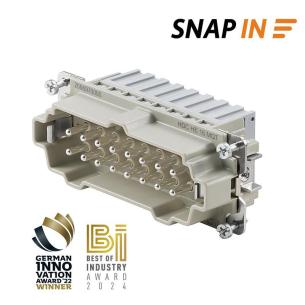 6 size installation in snap 16 poles of number a 16 v 500 male connectors plug-in industry insert contact
