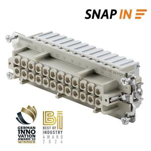 8 12 size installation in snap 24 poles of number a 16 v 500 female connectors plug-in industry insert contact