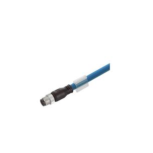 m 3 length 4 poles of number open pin straight 67 ip d-code m12 assembled cable railway ethernet