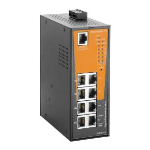 ie-sw-al08m-8gtpoe managed 1000 100 10 8xrj45 switch industriel