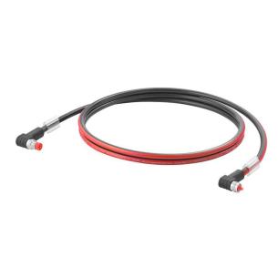 m 3 length 4 poles of number socket angeled ip67 - p-code m8 pin angeled ip67 - p-code m8 assembled cable ethercat