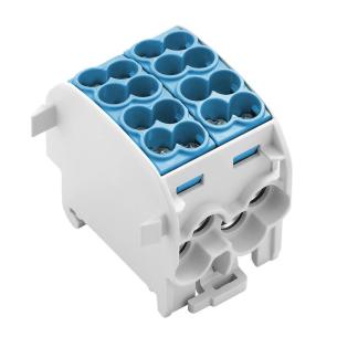 1 levels of number 8 connections of number v 1000 a 152 mm2 25 grey light connection screw terminal distributor potential