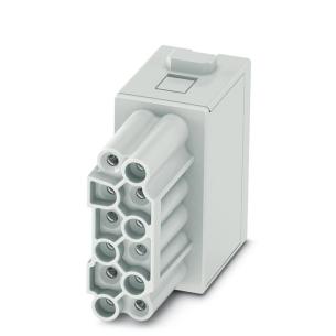 1 slots plug-in required female actuator with in push 12 poles of number a 10 v 250 signal power connectors industrial for insert module