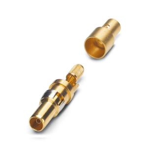 turned mm 8 4 coax male connectors plug-in industry contact